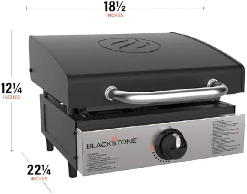 🔥17" Outdoor Griddle– Grill Anywhere, Eat Everywhere Amber Dine