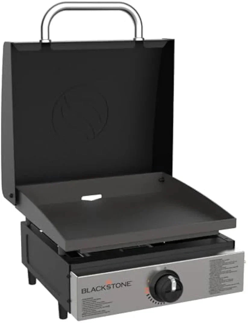 🔥17" Outdoor Griddle– Grill Anywhere, Eat Everywhere Amber Dine